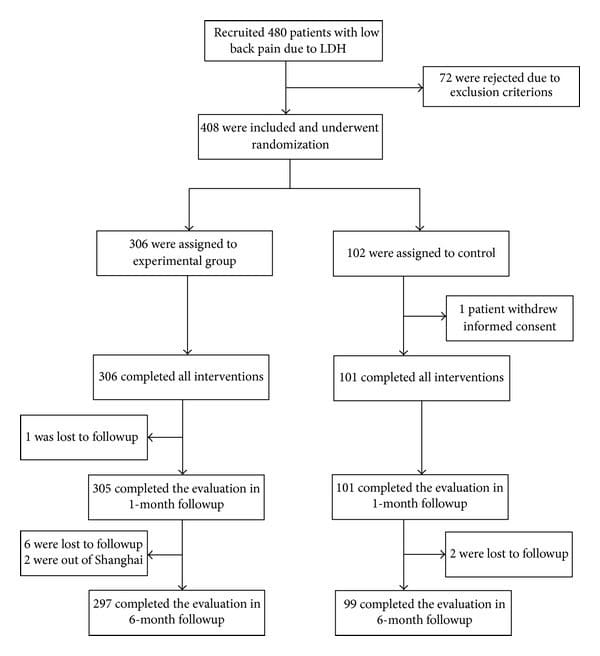 Figure 1 Screening with Randomization and Completion Evaluations