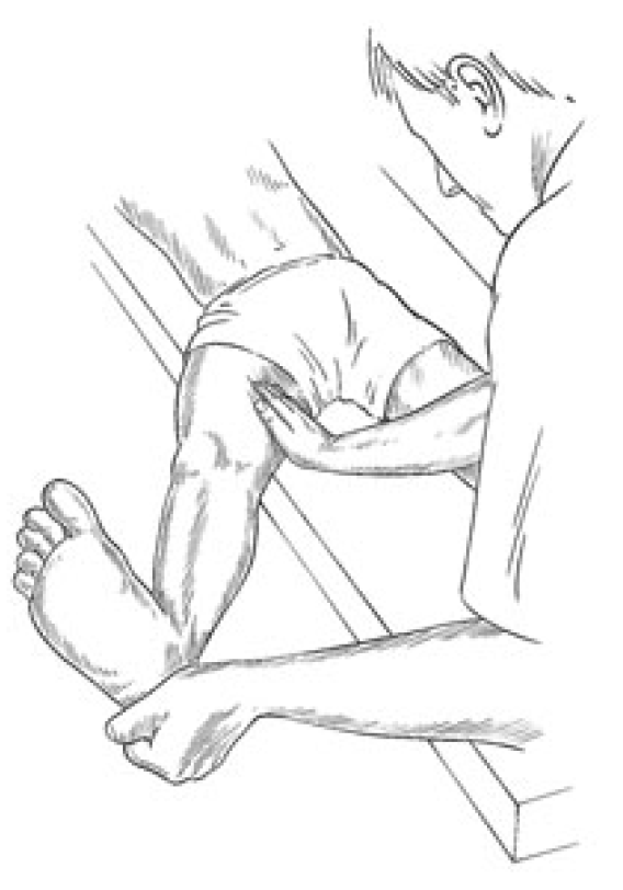 Figure 4 3 Assessment and Treatment Position for Medial Hamstrings